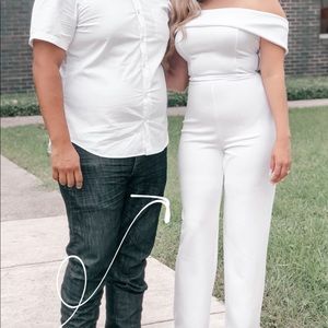 Charlotte Russe white romper